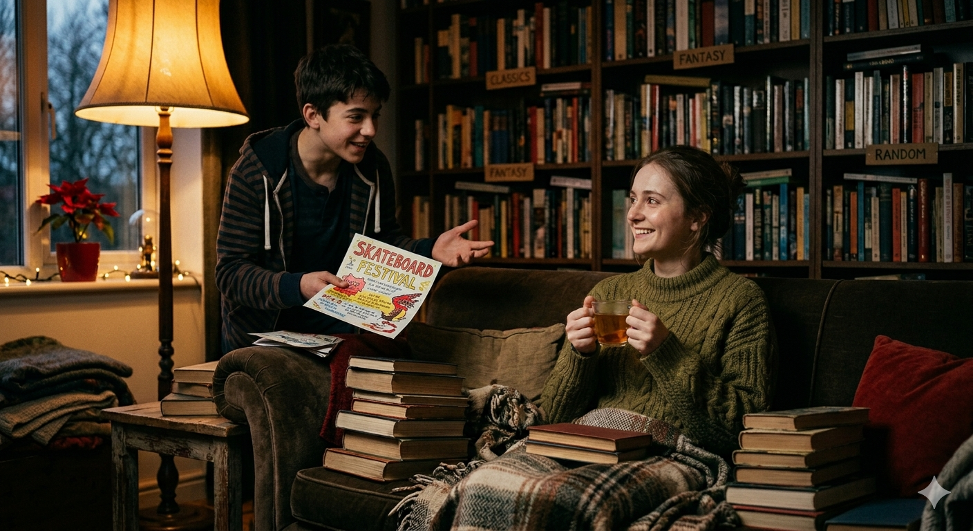 Book swap dialogue